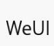 WeUI